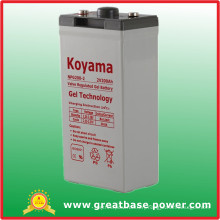 200ah 2V Gel Stationary Battery for Solar Power System